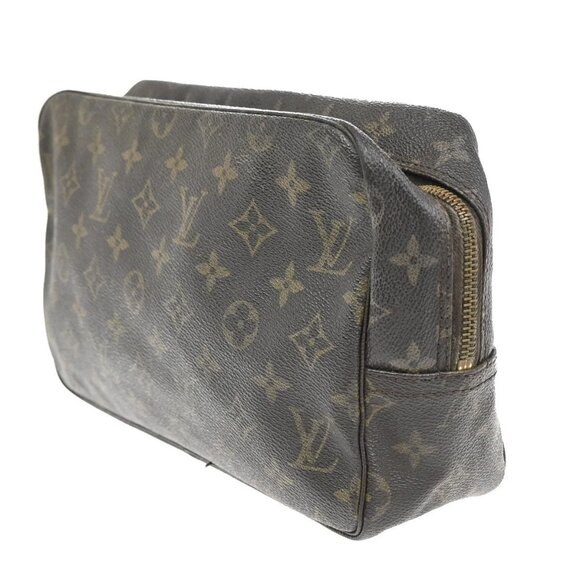 LOUIS VUITTON Trousse Toilette 28 Clutch Hand Bag Monogram Brown M47522 02EF429 - Picture 2 of 16